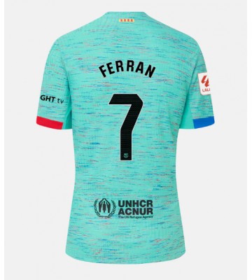 Barcelona Ferran Torres #7 Kolmaspaita 2023-24 Lyhyet Hihat